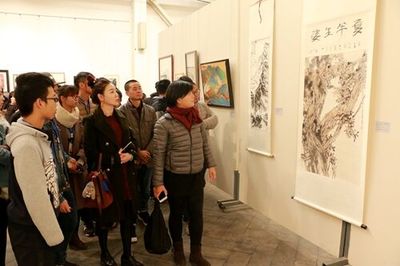 傳承文化 筑夢青春——2016陜西省大學生書畫聯展開幕